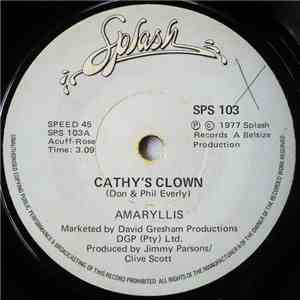 Amaryllis  - Cathy's Clown / Don't Bother Loving Me download free
