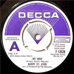 Barry St. John - My Man / Bright Shines The Light download free
