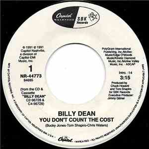 Billy Dean - You Don't Count The Cost download free