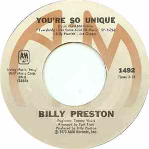 Billy Preston - You're So Unique download free
