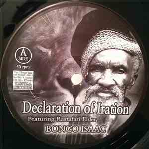 Bongo Isaac Featuring Rastafari Elder - Declaration Of Iration download free