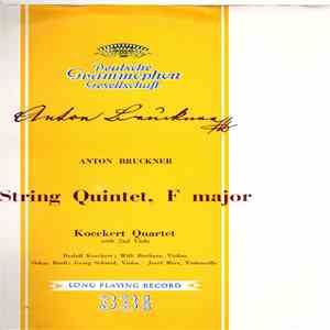 Bruckner : Koeckert-Quartett With Georg Schmid - String Quintet In F Major download free