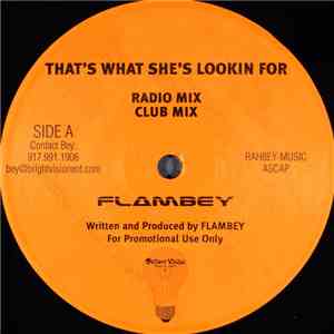 FlamBey - That's What She's Lookin' For download free