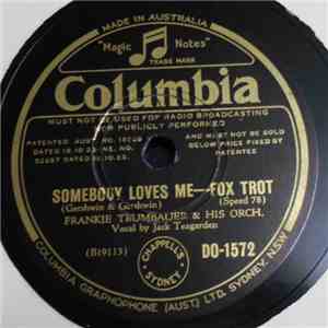 Frankie Trumbauer & His Orch. - Somebody Loves Me / Ain't Misbehavin' download free