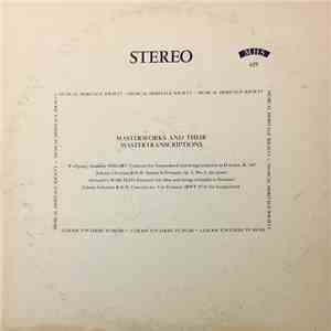 Hilde Langfort, Hans Kann, Tonkünstler Orchestra, Theodor Guschlbauer, Alfred Hertel - Masterworks And Their Mastertranscriptions download free