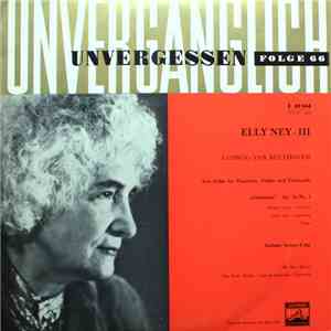 Ludwig van Beethoven, Elly Ney - Elly Ney • III download free