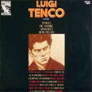 Luigi Tenco - Canta Tenco, De Andrè, Jannacci, Bob Dylan download free