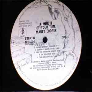 Marty Cooper - A Minute Of Your Time download free