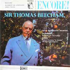 Sir Thomas Beecham, The Royal Philharmonic Orchestra : Schubert, Grieg - Symphony No. 6 In C Major · Concert Overture “In Autumn” · Old Norwegian Romance download free