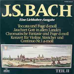 Various - J.S. Bach - Eine Liebhaber-Ausgabe, Teil 2 download free